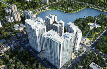 Cất nóc dự án Mandarin Garden