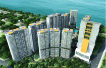 Khu phức hợp La Casa đã thi công đến tầng 32 block 1