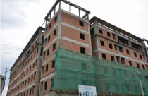 Chung cư An Bình đã hoàn thành xây thô