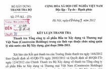 Hàng loạt sai phạm tại Constrexim Holdings