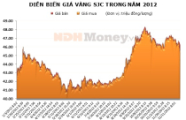 Thị trường vàng năm 2012: 'Gỡ vẫn rối'