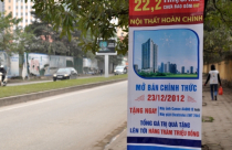Tiếp thị nhà đất đua nhau xuống phố cuối năm