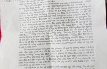 Người cầm cố sổ đỏ Vườn Quốc gia Phong Nha-Kẻ Bàng báo cáo với UBND tỉnh Quảng Bình