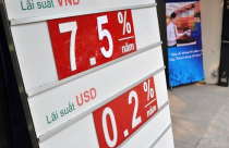 Trần lãi suất tiền gửi về 7%/năm