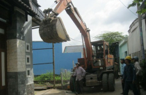 Chưa có lối ra cho nhà xây không phép