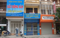 Sàn bất động sản trước nguy cơ đóng cửa hàng loạt