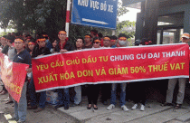 Tiếp vụ Tòa nhà CT8, chung cư Đại Thanh: Chủ đầu tư “phủi” trách nhiệm