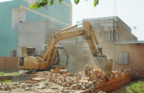 Nhà xây không phép tại phường Bồ Đề