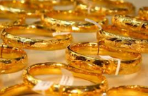 Giá vàng xuống thấp nhất của 5 tuần qua