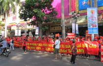 Tiểu thương ở An Đông Plaza lại đồng loạt phản đối chủ đầu tư