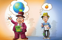 Người giàu đi thuê nhà