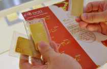 Giá vàng xuống thấp nhất 2 tuần