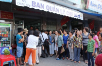 Tiểu thương phản đối việc phá bỏ chợ Đầm