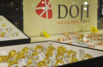 Giá vàng tăng 5 phiên liên tiếp