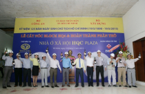 HQC Plaza đã hoàn thiện toàn bộ phần thô