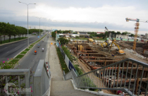 Cận cảnh công trình City Gate Towers khiến đại lộ Võ Văn Kiệt nứt toát