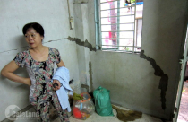 Hàng trăm căn nhà sụt, lún, nứt vì kênh Tân Hóa – Lò Gốm