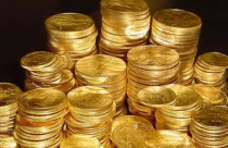 Giá vàng lùi gần về đáy 5 năm