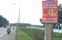 Thận trọng khi mua đất gần dự án Sân bay Long Thành