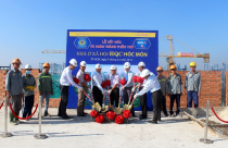 Cất nóc nhà xã hội HQC Hóc Môn