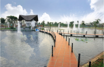 Melosa Garden – Đưa vào sử dụng các tiện ích, chuẩn bị khai trương nhà mẫu