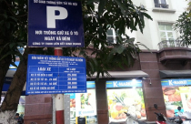 Ma trận bảng thu phí gửi ôtô vây chung cư cao cấp