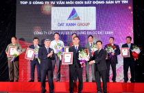 Đất Xanh dẫn đầu danh sách Top 5 công ty tư vấn, môi giới BĐS uy tín