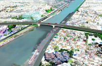 TP.HCM: 1.250 tỷ xây cầu vượt kênh Tẻ nối khu Nam với trung tâm