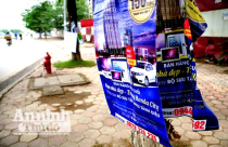 Chung cư, biêt thự đua nhau "trèo" cột điện mời gọi người mua