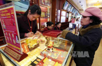 Giá vàng tăng nhẹ cuối tuần