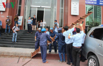TP HCM: Tháo dỡ công trình của cơ quan nhà nước lấn chiếm vỉa hè