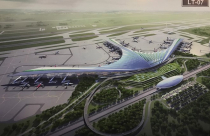 Đề xuất thiết kế sân bay Long Thành hình lá dừa nước