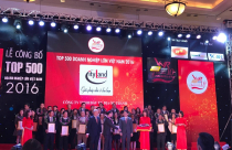 Cityland lọt vào Top 500 Doanh nghiệp lớn nhất Việt Nam 2016