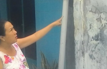 Công trình chống ngập làm nứt nhà dân