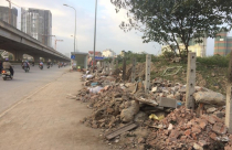 Đất dự án treo thành nơi tập kết rác