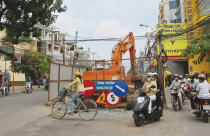 TP.HCM: Thi công bê bối, nhà thầu vẫn trúng thầu