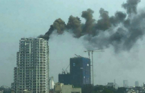 Cháy chung cư cao cấp ở Hà Nội