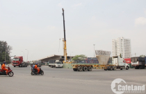 Tránh kẹt xe, cầu vượt nút giao Mỹ Thủy lùi thời hạn hoàn thành