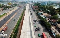 Ngắm tuyến metro hơn 47.000 tỷ đồng từ trên cao