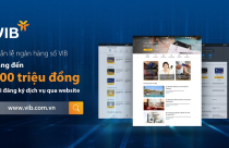 Tuần lễ ngân hàng số VIB: Tặng đến 300 triệu đồng cho khách hàng