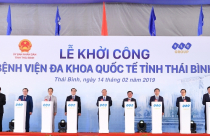 Khởi công bệnh viện lớn nhất tỉnh Thái Bình