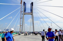Cuối tháng 5, thông xe Cầu Vàm Cống 5.700 tỷ đồng