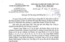 Bộ Công an đề nghị cung cấp thông tin 29 dự án đất nền của Alibaba để điều tra