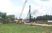 Mờ mịt cao tốc Trung Lương - Mỹ Thuận