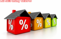 Bảng lãi suất cho vay ưu đãi mua nhà của Ngân hàng trong tháng 12/2019