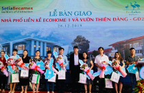 SetiaBecamex tổ chức lễ bàn giao 276 căn nhà trong khu đô thị EcoLakes Mỹ Phước