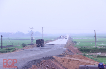 Đẩy nhanh tiến độ Dự án đường vành đai IV địa phận Bắc Giang