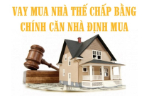 Infographic: Vay mua nhà thế chấp bằng chính căn nhà định mua