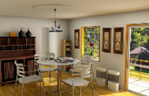 Trang trí nhà bếp và cách phân chia không gian