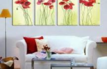 Làm đẹp không gian nội thất với tranh